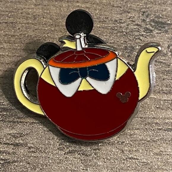 Disney Pin -  Alice in Wonderland Teapots Tweedle Dee & Tweedle Dum #3 of 5 HM - Picture 1 of 3